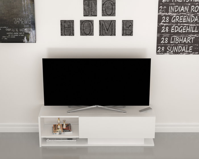 Hanah Home Damla Soporte para TV Blanco Hanah Home Damla Soporte para TV Blanco